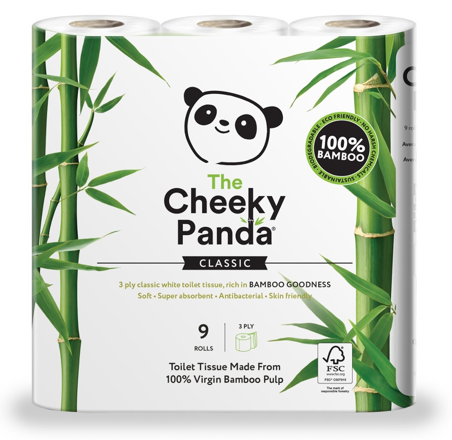 Cheeky Panda 3ply T/Roll x45 | Janitorial Express