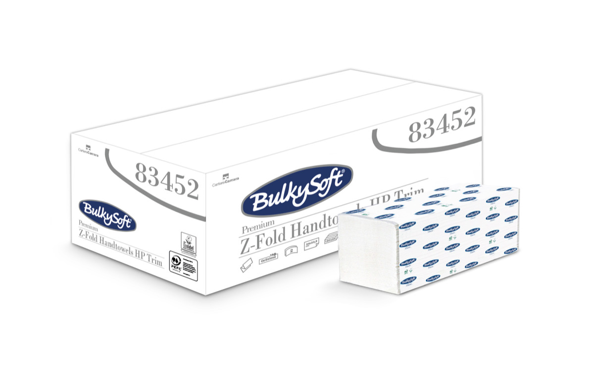 BulkySoft Z-Fold Handtowels x 3000 (83452)