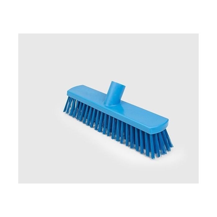 Eco 280mm Stiff Sweeping Broom Head Blue