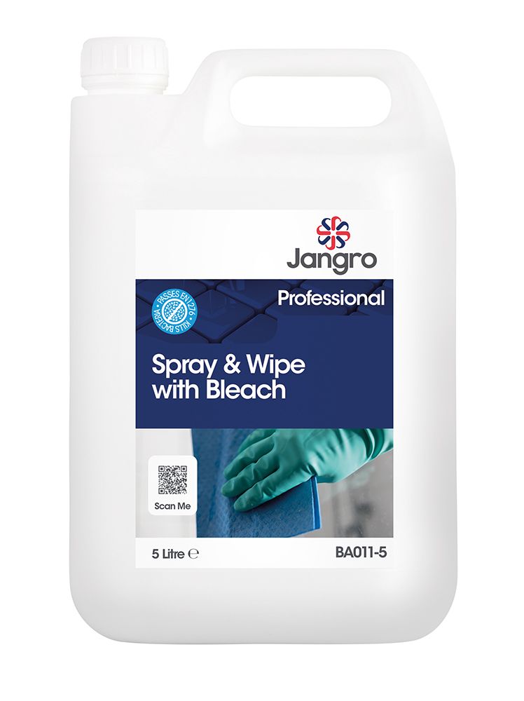 Spray & Wipe with Bleach 5L