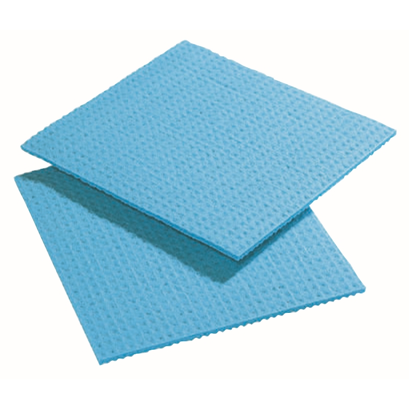 Cellulose Sponge Cloth Blue x10