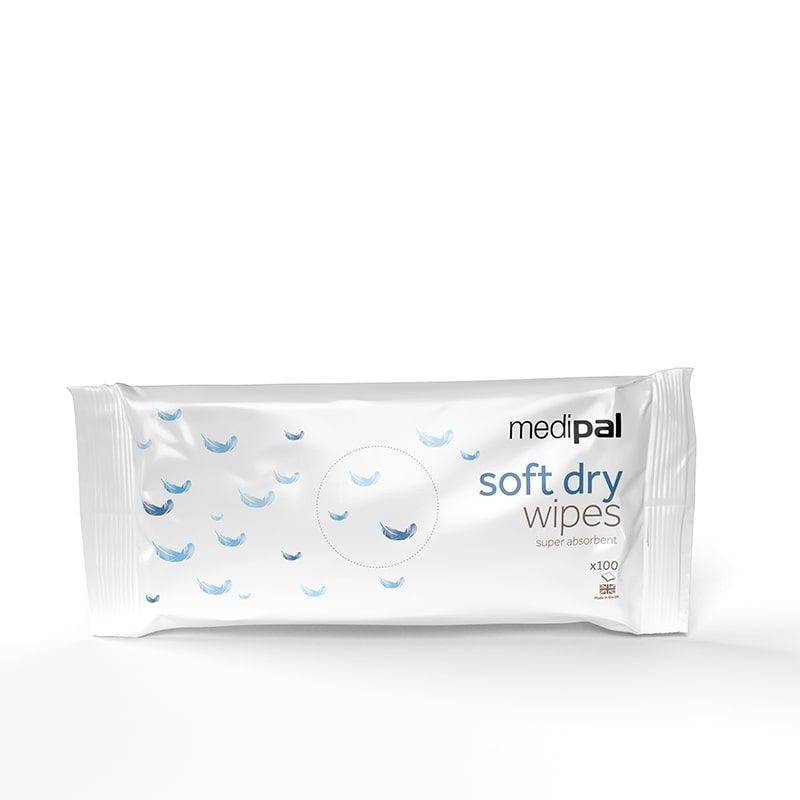 Medipal Soft Dry Wipe x100 28x27cm