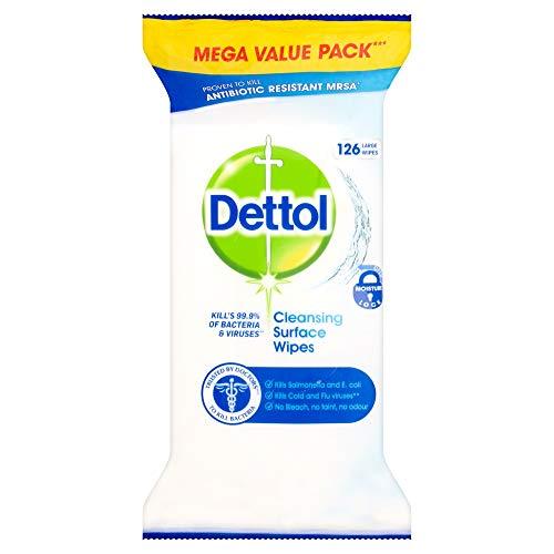 Dettol Antibacterial Surface Wipes x 126