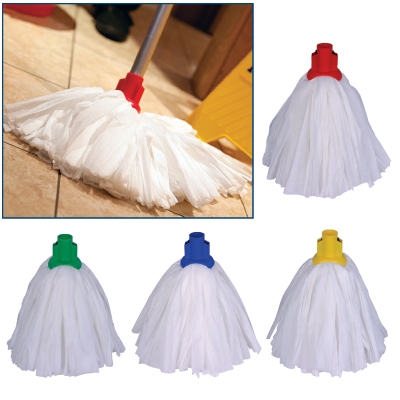 Big White Mop Screw Blue Pk 10 (Sold in Packs of 10)