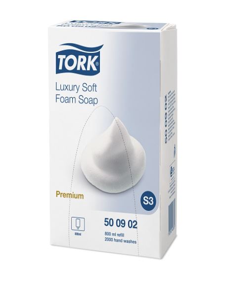 Tork Luxury Soft Foam Soap 4x800ml